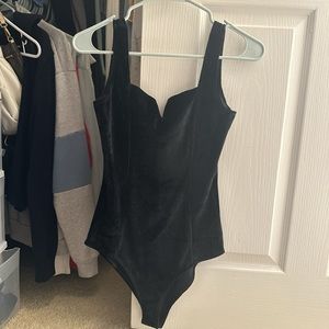 Velvet bodysuit